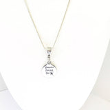 Meditation Jewelry, Breathe Believe Be Necklace, Motivational Jewelry Gift for Her, Encouragement Gift, Just Breathe, Believe in Yourself