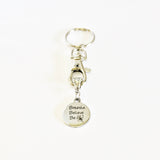 Meditation Gifts, Breathe Believe Be Keychain, Encouragement Gift, Be Yourself, Believe In Yourself, Motivation Gift For Her, Spa Day Gift