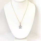 Patriotic Necklace Gifts, Patriotic Gifts, Proud To Be An American Necklace, USA Proud, USA Pride, American Pride Gift, Military Wife Gift