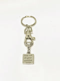 Motivational Gift, Step Out Of Your Comfort Zone Keychain, Entrepreneur Gifts For Him, Direct Sales Team Gifts, New Job Gifts For Her,