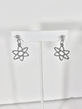 Molecule Earrings, Atom Earrings, Nerd Gifts, Science Lover Gifts, Atom Jewelry, Molecule Jewelry, Nerd Jewelry Gift, Nerdy Jewelry