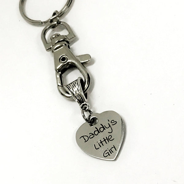 Daddy's Little Girl Gift, Keychain Gift, My Father's Daughter, Remembering Dad, Dad Memorial Gift, Always A Daddy's Girl, Daughter Gift