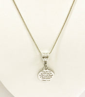 My Flesh and My Heart May Fail Necklace, Christian Jewelry, Christian Necklace, Scripture Jewelry, Psalms 73:26 Necklace, Scripture Gifts