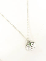 For This Child I Prayed Necklace, 1 Samuel 1:27 Necklace, New Mother Gift, New Mom Gift, New Mother Necklace, Mother's Birthstone Necklace