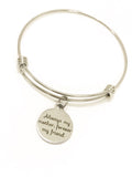 Always My Mother Forever My Friend Bracelet, Gift For Mom, Mother Gift, Mother Bracelet, Mom Jewelry, Mom Valentine Gift, Gift From Daughter