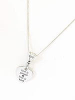 Scripture Necklace Gift, Love Is Patient Love Is Kind Necklace, 1 Cor 13 Necklace, 1 Cor 13 Jewelry, Wedding Jewelry Gift For Her