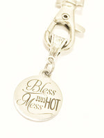 Bless This Hot Mess Keychain, Blessed Hot Mess, Bless This Hot Mess Gifts, Hot Mess Girlfriend Gifts, Bless My Hot Mess, Hot Mess Valentine