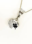 Good Friend Necklace, A Good Friend Is Like A Four Leaf Clover Necklace, Best Friend Jewelry, Best Friend Gift, Girlfriend Gift, Friend Item