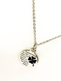 Good Friend Necklace, A Good Friend Is Like A Four Leaf Clover Necklace, Best Friend Gift, Best Friend Jewelry, Good Friend Necklace Gift