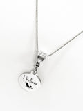 I Believe in Santa Necklace, Christmas Necklace, Santa Necklace, I Believe In Santa Jewelry, I Believe Jewelry, I Believe Necklace