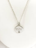 Love Necklace, Your Love Is My Anchor Necklace, Love Gift, Wife Jewelry, Girlfriend Jewelry Gift, Love Jewelry, Your Love Anchor Jewelry