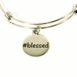 Blessed Bracelet, #Blessed Jewelry, Faith Gift, Christian Jewelry Gift, Christian Bracelet, Religious Bracelet, Spiritual Gift,  Stacking