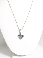 Your Wings Were Ready My Heart Was Not Heart Pendant on Silver Chain Necklace, Remembrance Necklace, Angel Wings, Sympathy Gift