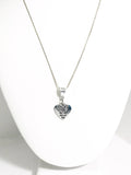 Your Wings Were Ready My Heart Was Not Heart Pendant on Silver Chain Necklace, Remembrance Necklace, Angel Wings, Sympathy Gift