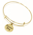 Dream Big Bracelet, Encouraging Gift, Dream Big Jewelry, Dream Big Gift, Motivational Bracelet, Encouragement Bracelet, New Job Gift For Her