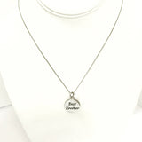 Best Brother Necklace, Stainless Steel Necklace, Gift For Brother, Brother Jewelry, Brother Gift, Best Brother Gifts, Gift From Sister
