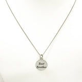 Best Brother Necklace, Stainless Steel Necklace, Gift For Brother, Brother Jewelry, Brother Gift, Best Brother Gifts, Gift From Sister