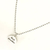 Brother Gift, Best Brother Necklace, Gift For Brother, Brother Jewelry, Gift From Sister, Best Brother Gifts, Gift From Little Brother