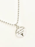 High Blood Pressure ID Necklace, High Blood Pressure Jewelry, High BP Necklace, Medical Necklace for Men, Medical ID Necklace