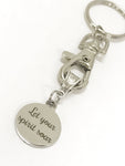 Let Your Spirit Soar Keychain, Encouragement Gift, Motivational Jewelry, Motivating Gifts, Motivational Keychain, Encouragement Jewelry