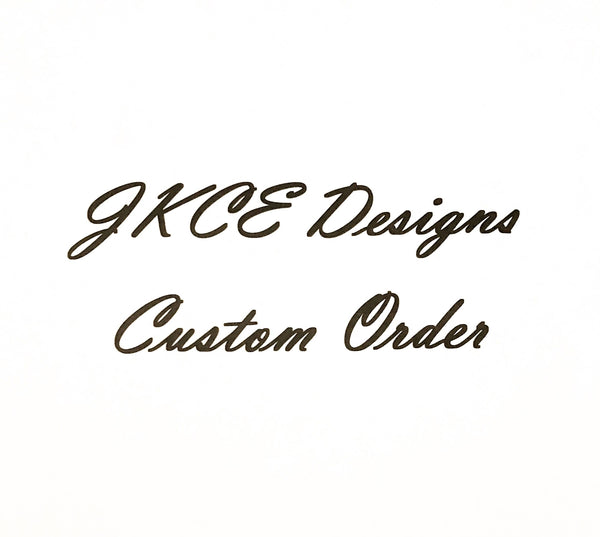 Custom Order for LDK - Psalm 61 2 and 3 Charm
