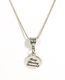 Keep Moving Forward Necklace, Motivation Gift, Sympathy Gift, Support Gift, Encouraging Jewelry, Encouraging Necklace, Inspiring Success