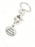 Keep Moving Forward Keychain, Motivational Gift, Sympathy Gift, Encouragement Gift, Girlfriend Gift, Divorce Gift, Keep Moving Forward Gift