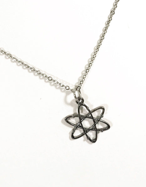 Molecule Necklace, Atom Necklace, Molecule Jewelry, Atom Jewelry, Science Jewelry, Science Gifts, Chemistry Gifts, Nerdy Chemistry Jewelry