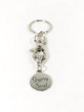 Gypsy Soul Keychain, Gypsy Soul Gifts, Gypsy Soul Jewelry, Valentine Girlfriend Gifts, New Car Gift, Traveler Gift, Moving Away Gift For Her