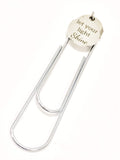 Encouragement Bookmark, Let Your Light Shine Bookmark, Planner Paper Clip Bookmark, Encouragement Gift, Planner Bookmark Encouragement