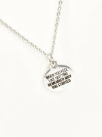 Encouraging Gift, Remember Why You Started Necklace, Encouraging Jewelry, Encouraging Necklace Gift, Daughter Gift, Setting Goals Gift