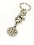 Christian Keychain Gifts, My Flesh and My Heart May Fail Keychain, Psalms 73:26 Keychain, Scripture Gifts, Bible Verse Gifts, Christian Gift