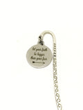 Faith Bookmark, Let Your Faith Be Bigger Than Your Fear Bookmark, Faith Planner Gifts, Planner Accessories, Bookmark Gifts, Daughter Gift