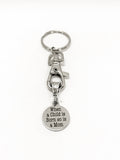 New Mom Gift, New Mom Keychain, When A Child Is Born So Is A Mom Keychain, Gift For New Mother, New Mom Daughter Gift, Mother Child Gift