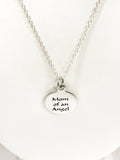Miscarriage Memorial, Mom Of An Angel Necklace, Miscarriage Memorial Necklace, Miscarriage Memorial Gift, Child Loss Gift, Angel Mom Gift