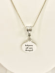 Miscarriage Memorial Necklace, Mom Of An Angel Necklace, Miscarriage Memorial Gift, Miscarriage Necklace, Child Loss Jewelry, Angel Mom Gift