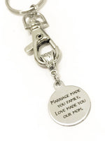 Stepmother Gift, Stepmother Wedding Gift, Marriage Made You Family Love Made You Our Mom Keychain, Stepmother Valentine Gift, Stepmom Gift