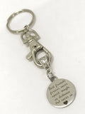 Best Friends Keychain, Best Friends Forever Never Apart, Best Friend Gift, Gift for Best Friend, BFF Gift, Gift For BFF, Never Apart