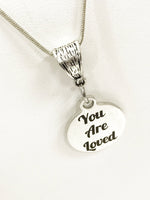 Love Jewelry, You Are Loved Necklace, You Are Loved Jewelry, Love Gifts, God Loves You, Christian Love Gift, Daughter Love Jewelry