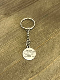 Scripture Keychain, Scripture Gifts, Bible Verse Keychain, Christian Keychain, Scripture Verse Gifts, The Lord Is With You, Christian Gifts
