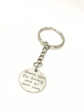 Stepmom Gift, Stepmom Keychain, Thank You For Loving Me As Your Own Keychain, Stepmom Valentine Gift, Mother In Law Gift, Stepmother Gift