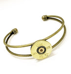 Shotgun Shell Cuff Bracelet, 20g Shotgun Shell Jewelry, Shooting Sports Jewelry, Antique Brass Cuff Bracelet, Southwestern Jewelry, Skeet