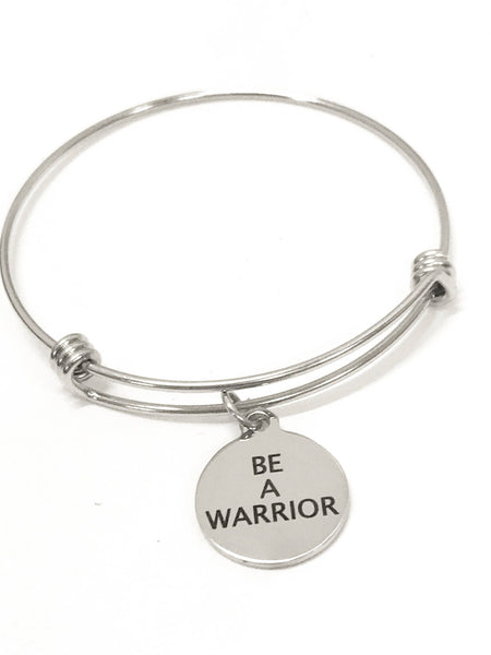 Motivation Jewelry, Be A Warrior Bracelet, Motivation Bracelet, Motivation Gift, Encouraging Jewelry, Daughter Jewelry Gift, Success Quote