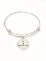 Motivation Jewelry, Be A Warrior Bracelet, Motivation Bracelet, Motivation Gift, Encouraging Jewelry, Daughter Jewelry Gift, Success Quote