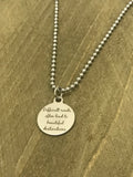 Sympathy Gift, Difficult Roads Often Lead To Difficult Destinations Necklace, Divorce Gift, Sympathy Necklace, Sympathy Jewelry Gifts