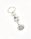 Keep Moving Forward Keychain, Motivational Gift, Sympathy Gift, Encouragement Gift, Girlfriend Gift, Divorce Gift, Keep Moving Forward Gift