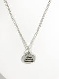 Keep Moving Forward Necklace, Encouragement Necklace, Motivational Necklace, Girlfriend Gift, Sympathy Gift, Support Group Gift For Her
