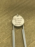 Motivation Gift, Difficult Roads Bookmark, Motivation Bookmark, Planner Bookmark, Planner Accessories, Motivation Quotes, Tough Times Gift