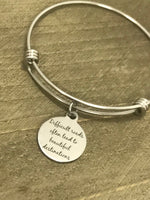 Sympathy Gift, Sympathy Jewelry, Difficult Roads Bracelet, Tough Times Gift, Sympathy Bracelet, Motivating Jewelry Gift, Encouraging Gift