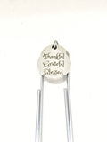 Thankful Bookmark, Thankful Grateful Blessed Bookmark, Thankful Planner Paper Clip Bookmark, Thankful Grateful Blessed Planner Bookmark